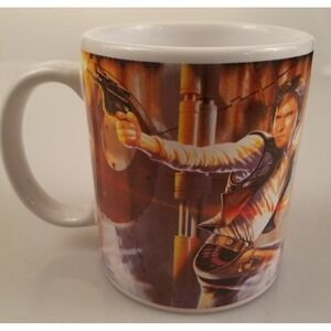 STAR WARS -- HAN SOLO & BOBA  FETT, Ceramic Coffee Cup / Mug, VINTAGE